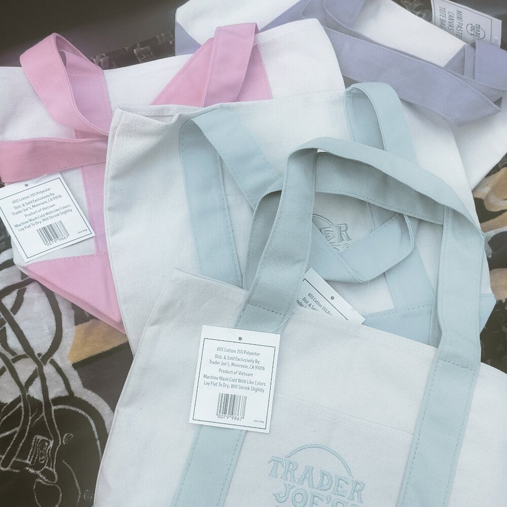 7 Trader Joe's Mini Tote Bags